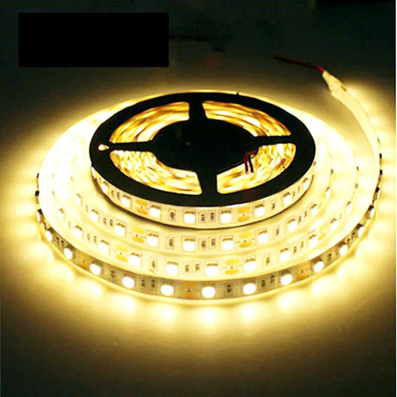 LED Strip light 12V 0.5m 1m 2m 3m 4m 5m SMD Flexible 60leds/m Waterproof non/IP65 LED Diode Tape