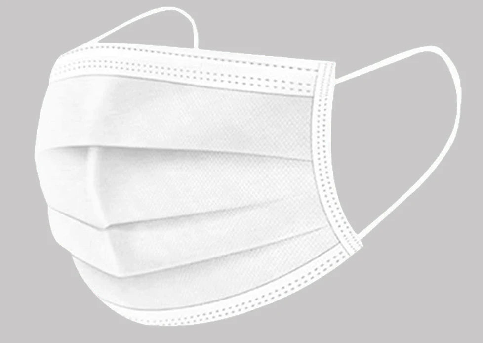 Mouth Masks 3-layer Anti-Dust Disposable Mascarillas  Non Woven Meltblown Cloth Masks Elastic Ear Loop Face Mask