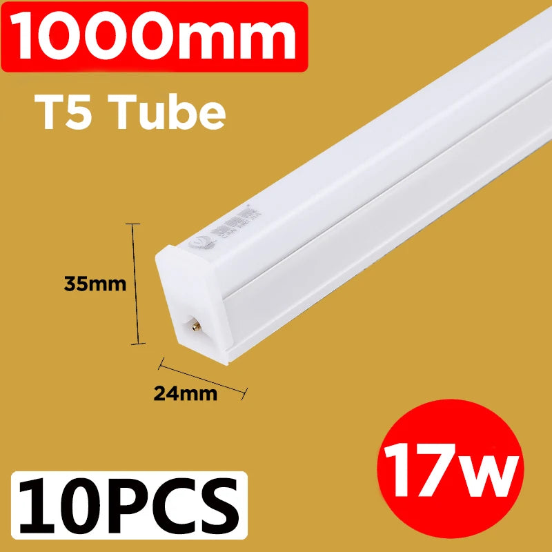 Led Lights Tube Home Lighting Kitchen Bedroom Garage Fixture t5/t8 Ceiling Linear Lamp Strip 220V Closet Cabinets 90/120cm Tube