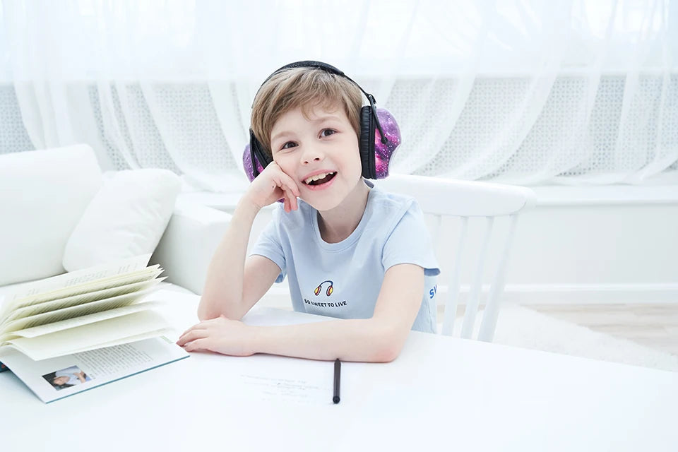 ZOHAN  Kids Ear Protection Safety Ear Muffs  Noise Reduction Ear Protection Defenders Hearing Protectors for Toddlers Children