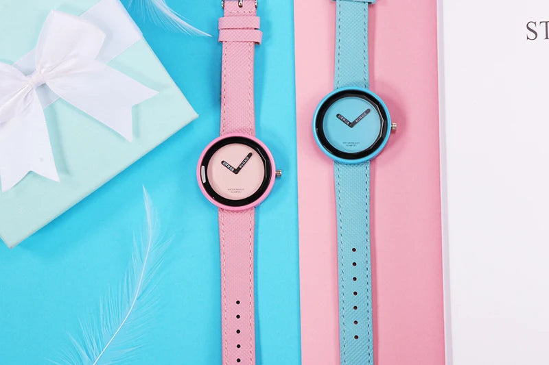 Hot Sale Fashion Women's Watches Leather Ladies Watch Women Watches Young Girl Watch Simple Clock reloj mujer relogio feminino