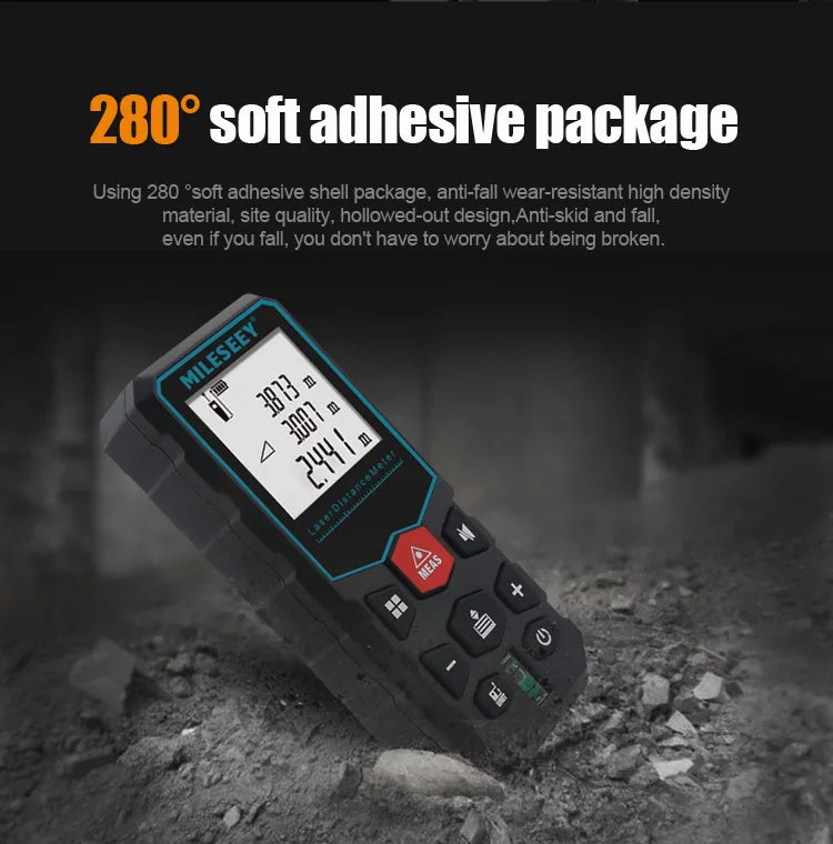 Mileseey X5 S6 Laser Tape Measure Laser Profesional Laser Distance Meter Trena Rangefinder Laser Metro Laser Range Finder