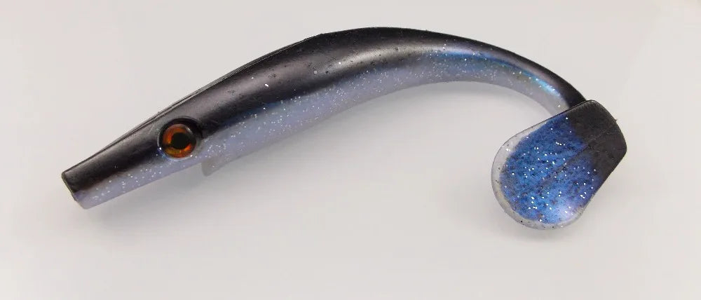 ESFISHING soft lures fishing Peche pike Hog Shad 100mm  200mm Sea Fishing Silicone bait swimbait sea lake isca artificial