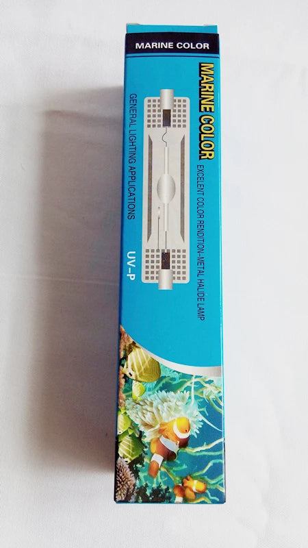 "MARINE COLOR" HQI 150W 6500k 10000k 14000k 20000K METAL HALIDE BULB double ended R7S socket