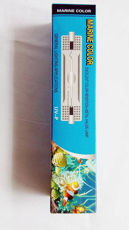"MARINE COLOR" HQI 150W 6500k 10000k 14000k 20000K METAL HALIDE BULB double ended R7S socket