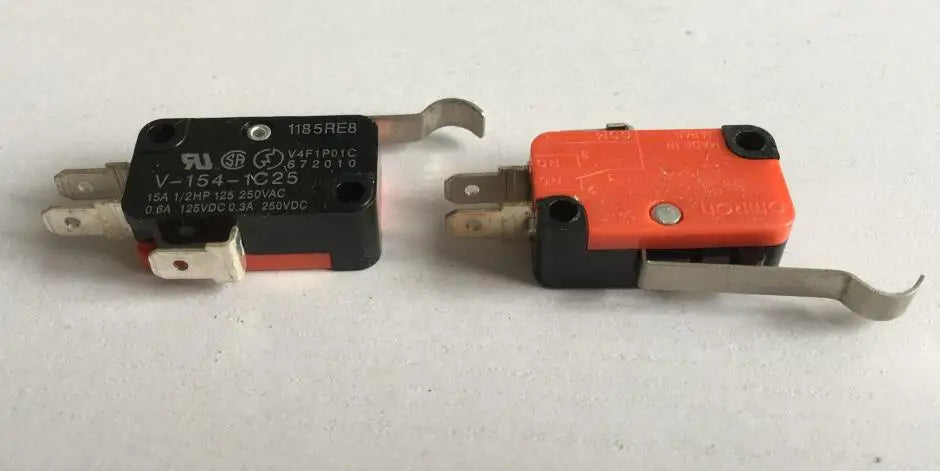 10pcs travel switch micro switch self-resetting V-15-1C25 V-151-1C25 V-152-1C25 V-153-1C25 V-154-1C25 V-155-1C25 V-156-1C25