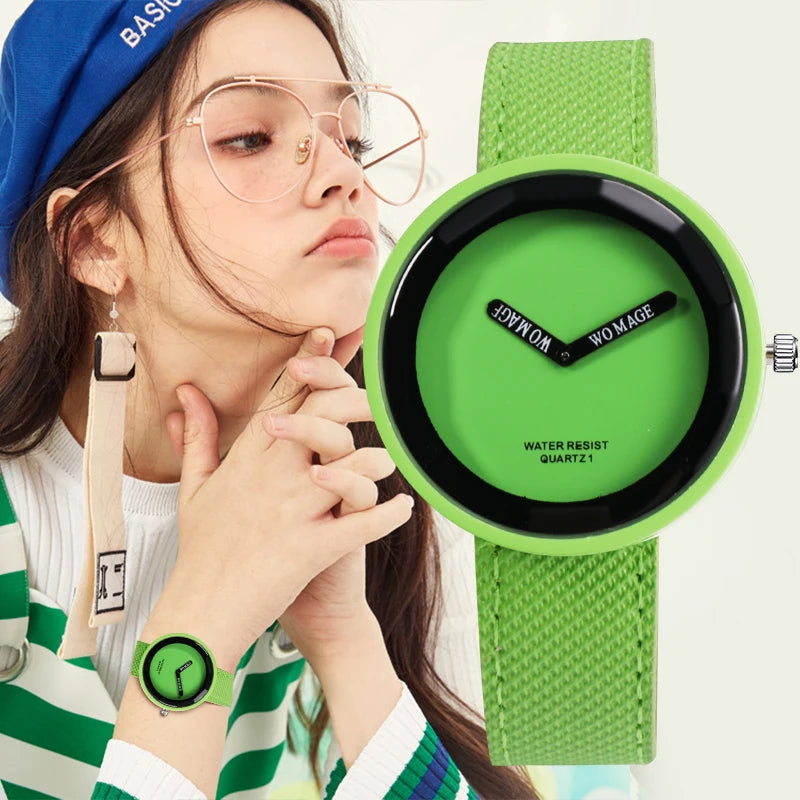 Hot Sale Fashion Women's Watches Leather Ladies Watch Women Watches Young Girl Watch Simple Clock reloj mujer relogio feminino