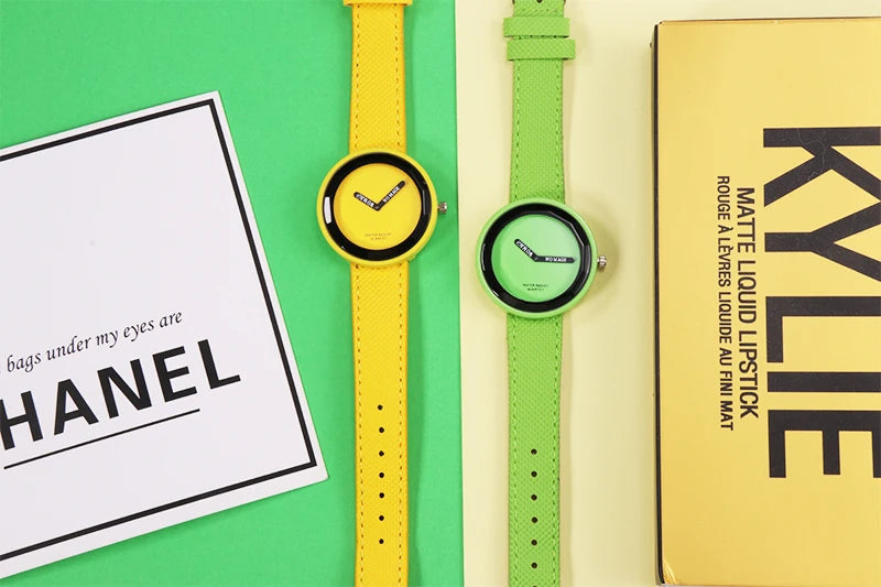 Hot Sale Fashion Women's Watches Leather Ladies Watch Women Watches Young Girl Watch Simple Clock reloj mujer relogio feminino