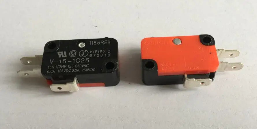 10pcs travel switch micro switch self-resetting V-15-1C25 V-151-1C25 V-152-1C25 V-153-1C25 V-154-1C25 V-155-1C25 V-156-1C25