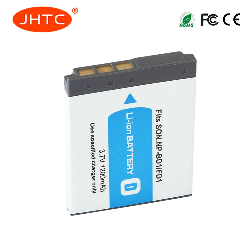 1200mAh NP-FD1 NP-BD1 NP BD1 FD1 Camera Battery For SONY DSC T300 TX1 T900 T700 T500 T200 T77 T900 T90 Batteries
