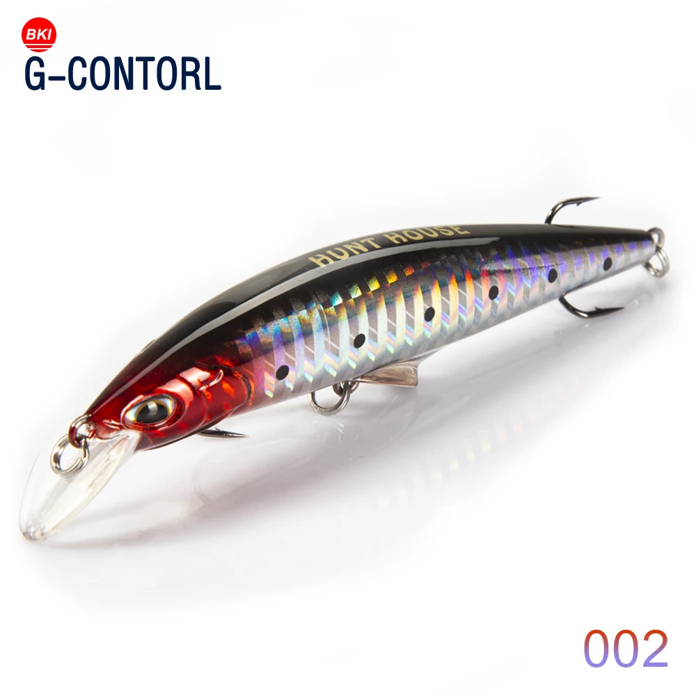 Hunthouse Sinking Minnow Fishing Lure Saltwater Small Hard Bait 95mm/28g 120mm /41g Artificial Mini Swimbait Leurre Pesca