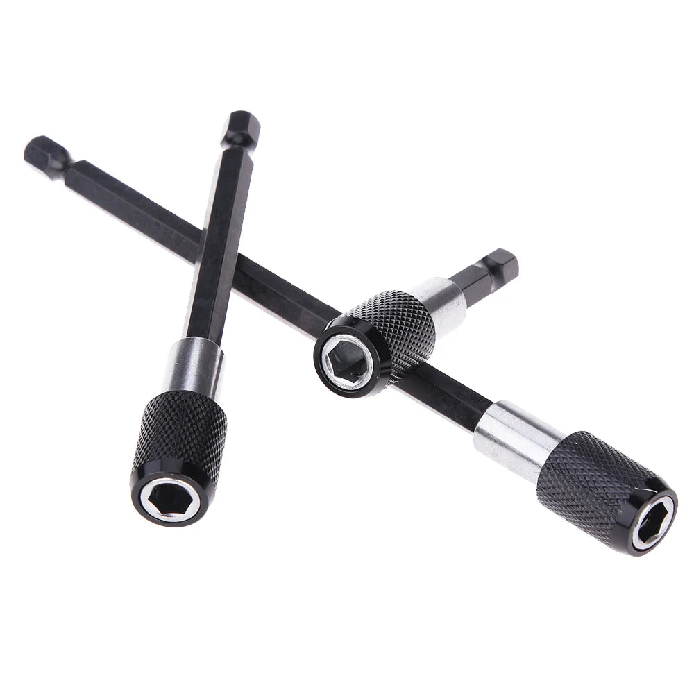 1/4 Inch Hex Shank Quick Release Screwdriver Bit Holder Extension Bar 60mm 100mm 150mm