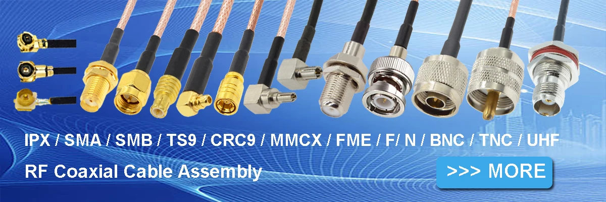FEP Brown Jacket RG142 Coaxial Cable Silver-plated Copper Double Shielded RF Coaxial Cable 50 Ohm Low Loss BEVOTOP