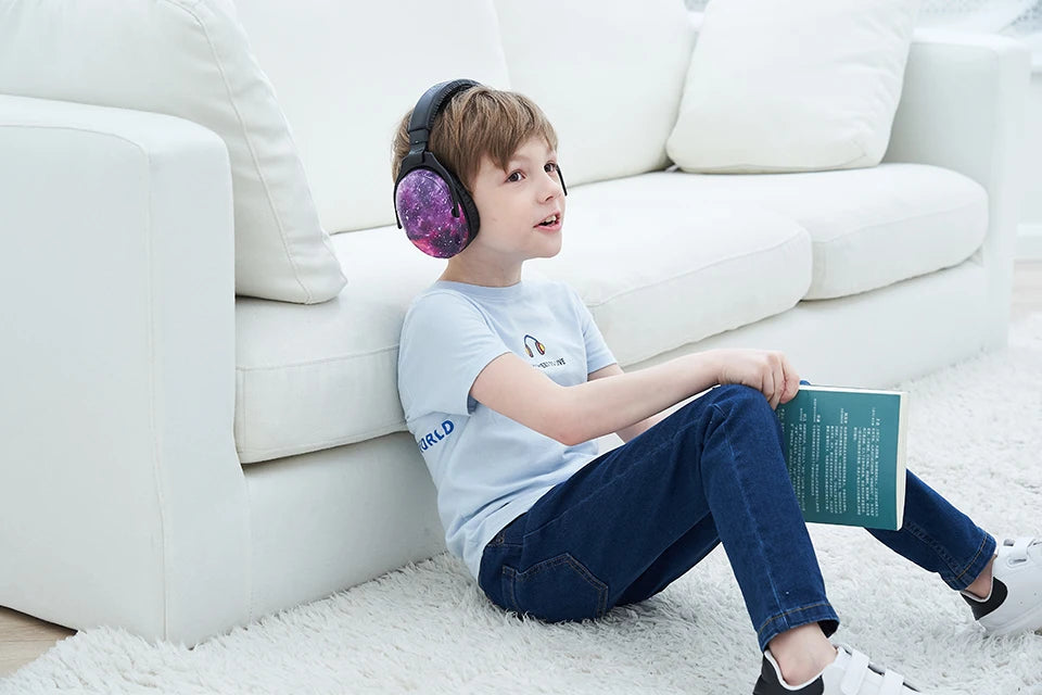 ZOHAN  Kids Ear Protection Safety Ear Muffs  Noise Reduction Ear Protection Defenders Hearing Protectors for Toddlers Children