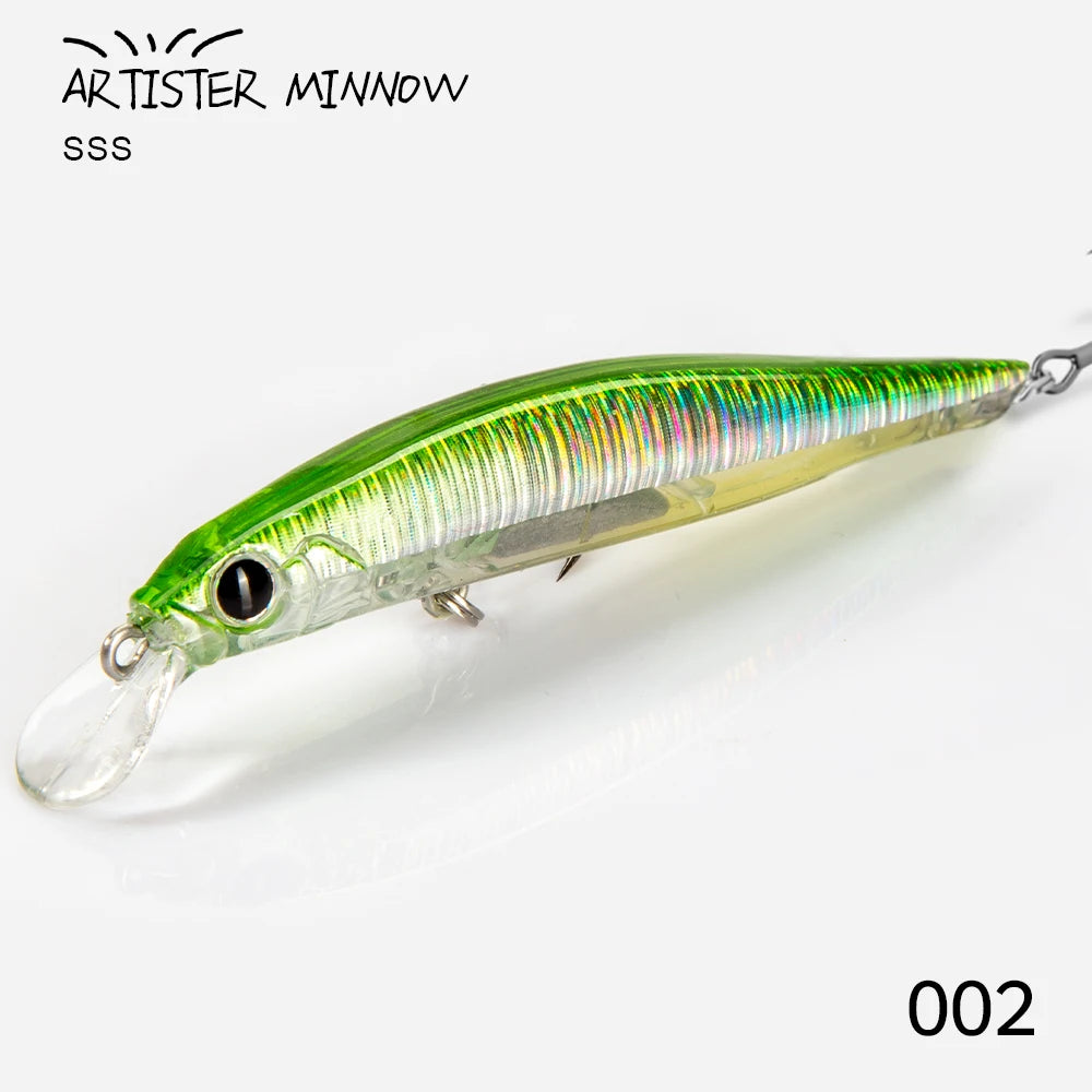 Hunthouse Trout Fishing Lure Sinking Jerkbait 70/80/105mm 7/8.5/18.5g Artist Minnow Sea Fishing Bait Twitch Hard Lure For Bass