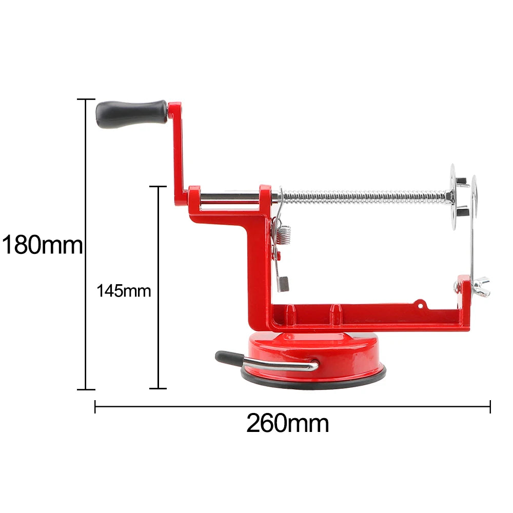 Twisted Potato Apple Slicer Vegetable Spiralizer Stainless Steel Manual Spiral French Fry Cutter Cooking Tools