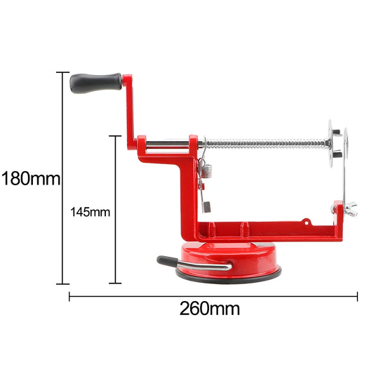 Twisted Potato Apple Slicer Vegetable Spiralizer Stainless Steel Manual Spiral French Fry Cutter Cooking Tools