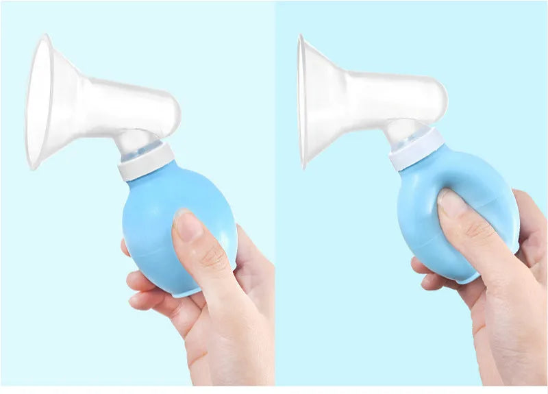 Baby Feeding Manual Breast Pump Partner Breast Collector Automatic Correction Breast Milk Silicone Pumps PP BPA Free