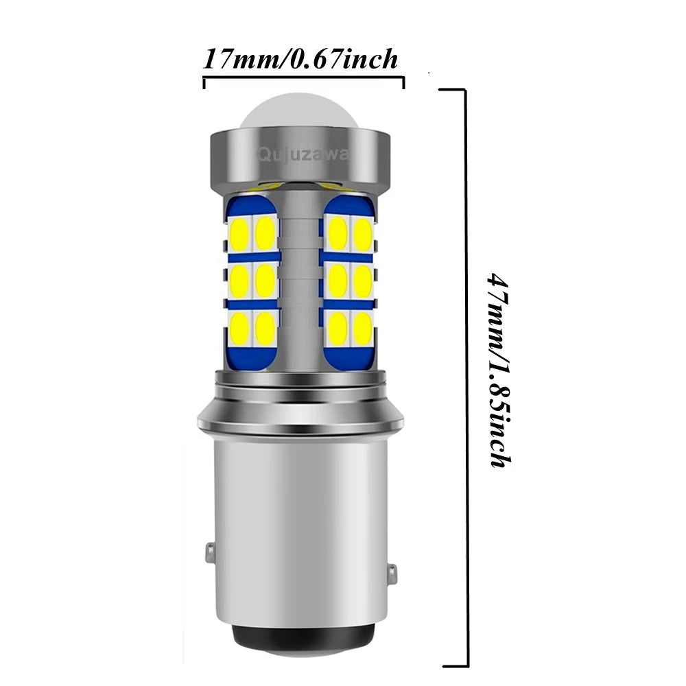 2Pcs P21W LED P21/5W Led Bulbs 1157 BAY15D PY21W BAU15S 1156 BA15S R5W Super Bright Car Brake Light Auto Backup Reverse Lamp 12V