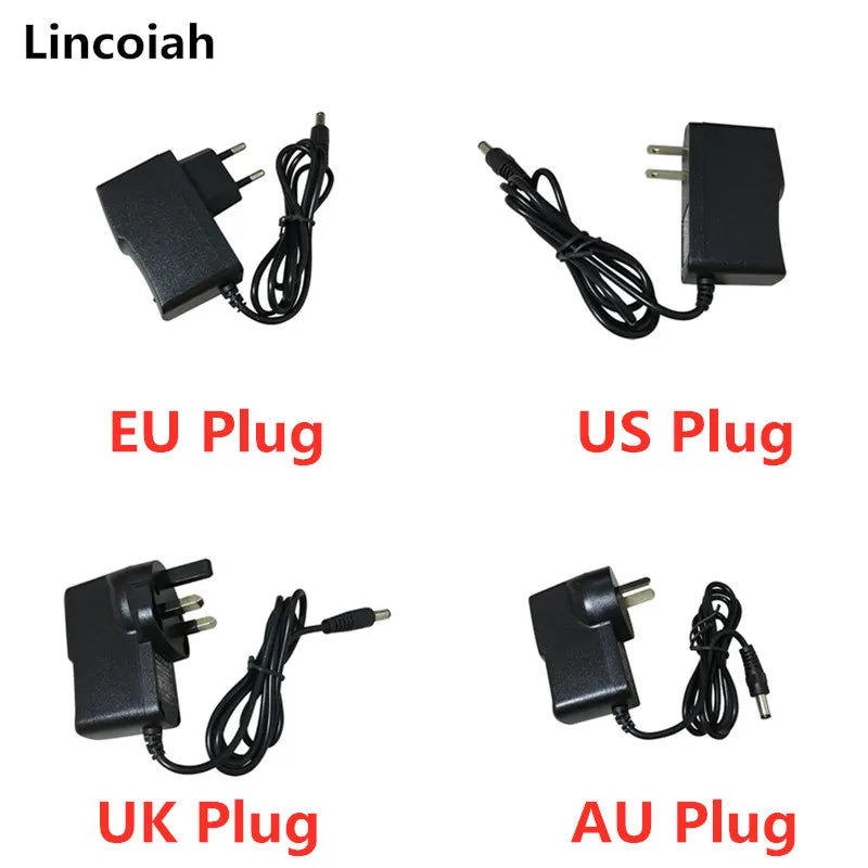 AC 110-240V DC 3V 4.5V 5V 6V 7.5V 8V 9V 10V 12V 15V 1A Universal Power Adapter Supply Charger Adaptor for LED light Strips