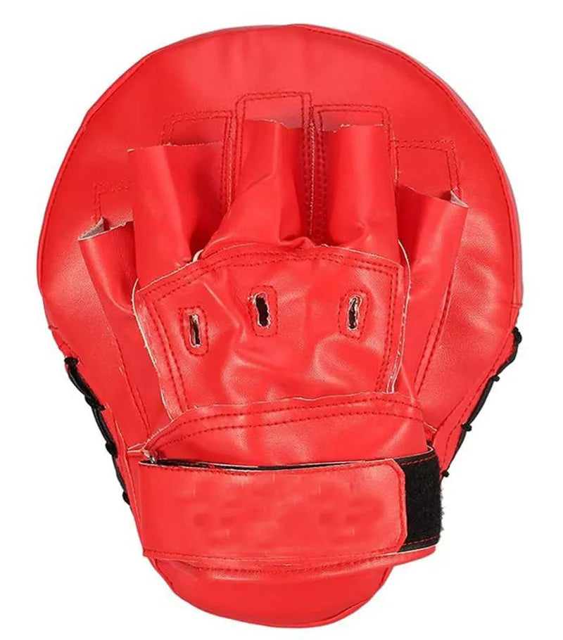1/2pcs Curved Boxing Bag Boxing Equipment Focus Punching Bags For Taekwondo Muay Thai Karate Adults Kids PU Training Paws Pads