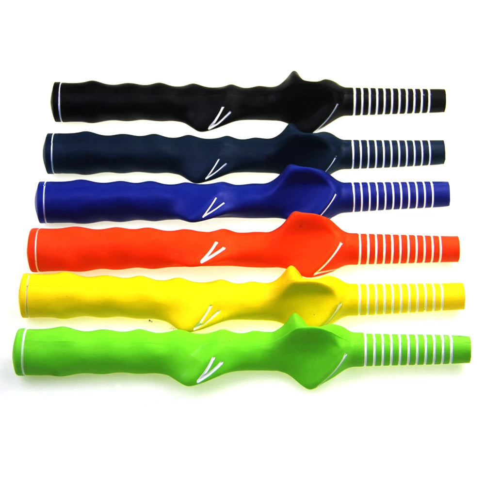 1Pcs Golf Club Grip  Swing Grip Trainer Teaching Practice Aid Training Grip Golf Hand Position Training Tool for Man Woman Kids