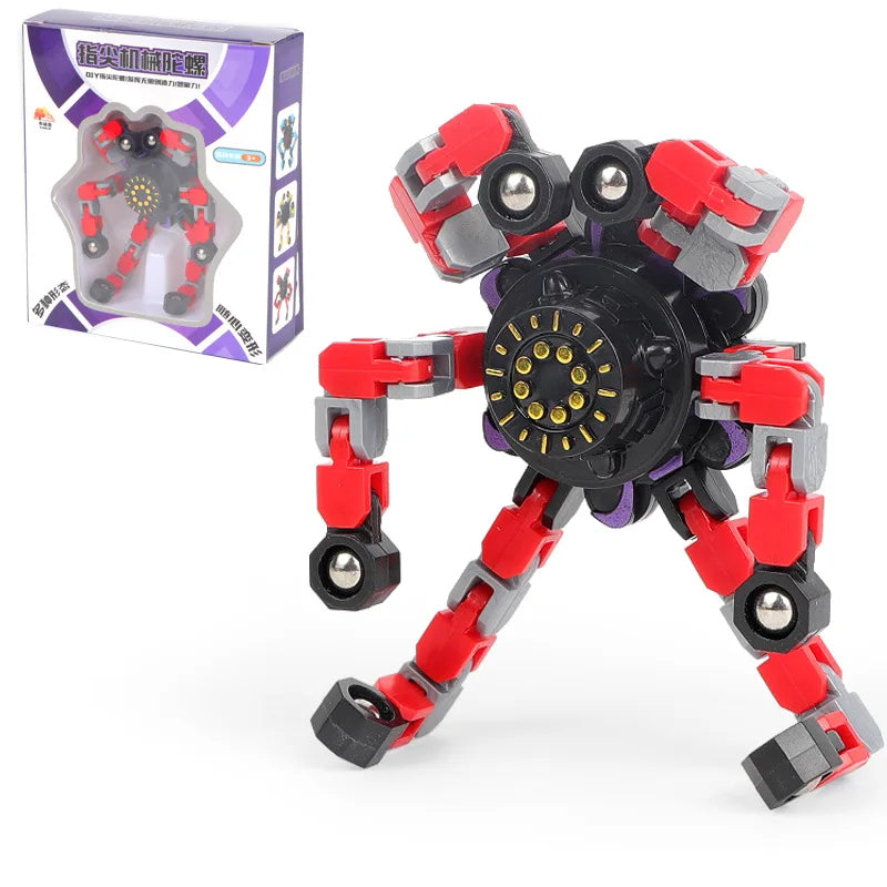 Deformed Fidget Spinner Chain Toys For Children Antistress Hand Spinner Vent Toys Adult Stress Relief Fidget Sensory Gyro Gift