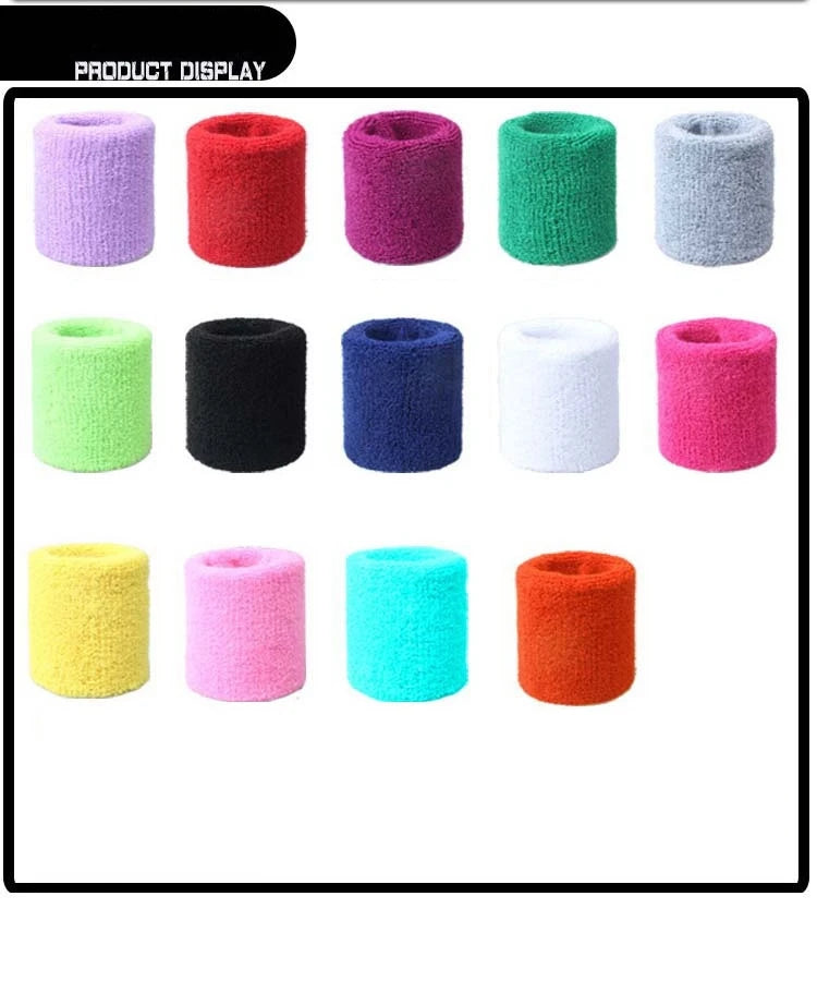 2Pcs Sport Wristbands + 1Pcs Headband Towel Sweatband Set For Yoga Basketball Tennis Fitness Run Head Band Wrist Brace Protector