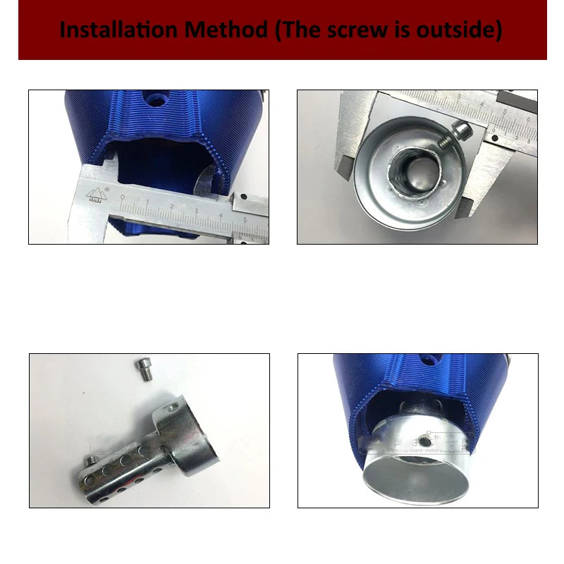 35mm 42mm 45mm 48mm 60mm DB  Killer Universal Motorcycle Exhaust Can Muffler Insert Baffle DB Killer Silencer Stainless Steel