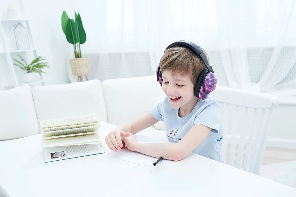 ZOHAN  Kids Ear Protection Safety Ear Muffs  Noise Reduction Ear Protection Defenders Hearing Protectors for Toddlers Children