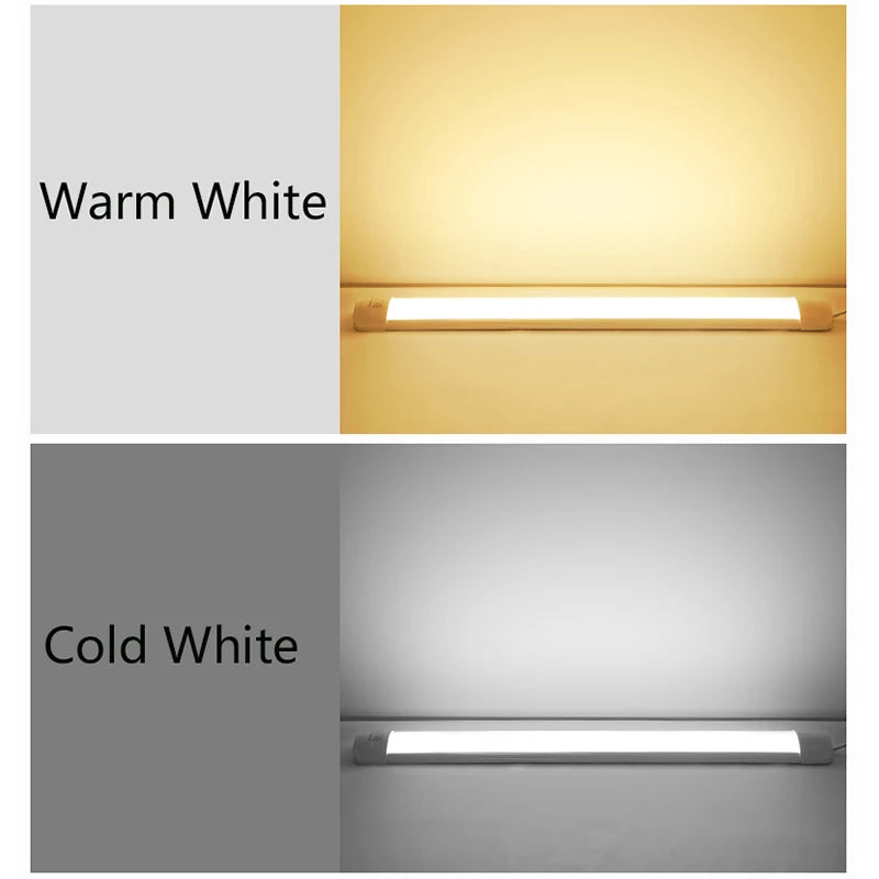 Led Lights Tube Home Lighting Kitchen Bedroom Garage Fixture t5/t8 Ceiling Linear Lamp Strip 220V Closet Cabinets 90/120cm Tube