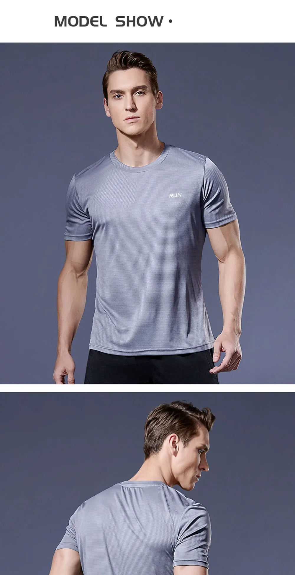 Running Shirts Soccer Shirts Men's Jersey Sportswear Men's Running T-Shirts Quick Dry Compression Sport T-Shirts Fitness Gym