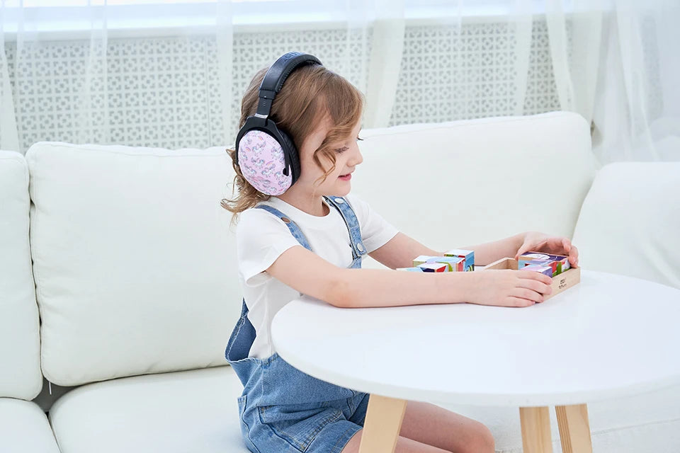 ZOHAN  Kids Ear Protection Safety Ear Muffs  Noise Reduction Ear Protection Defenders Hearing Protectors for Toddlers Children