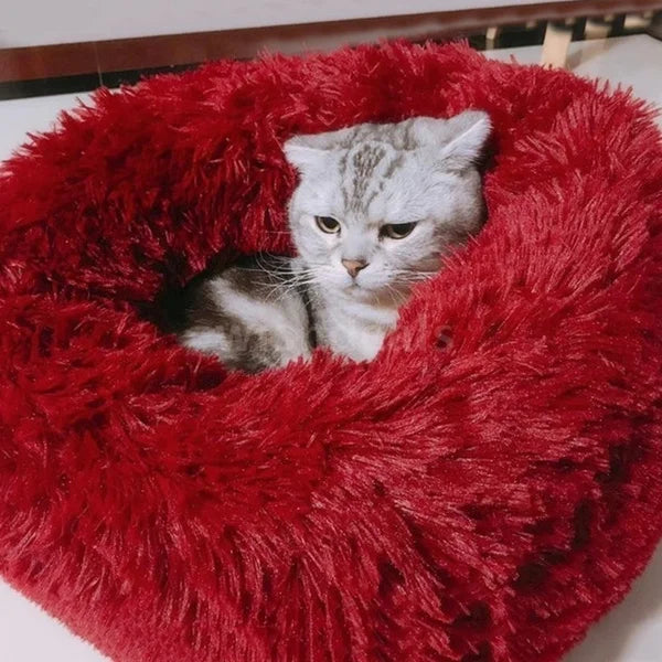 Super Soft Dog Bed Plush Cat Mat Dog Beds For Large Dogs Bed Labradors House Round Cushion Pet Product Accessories
