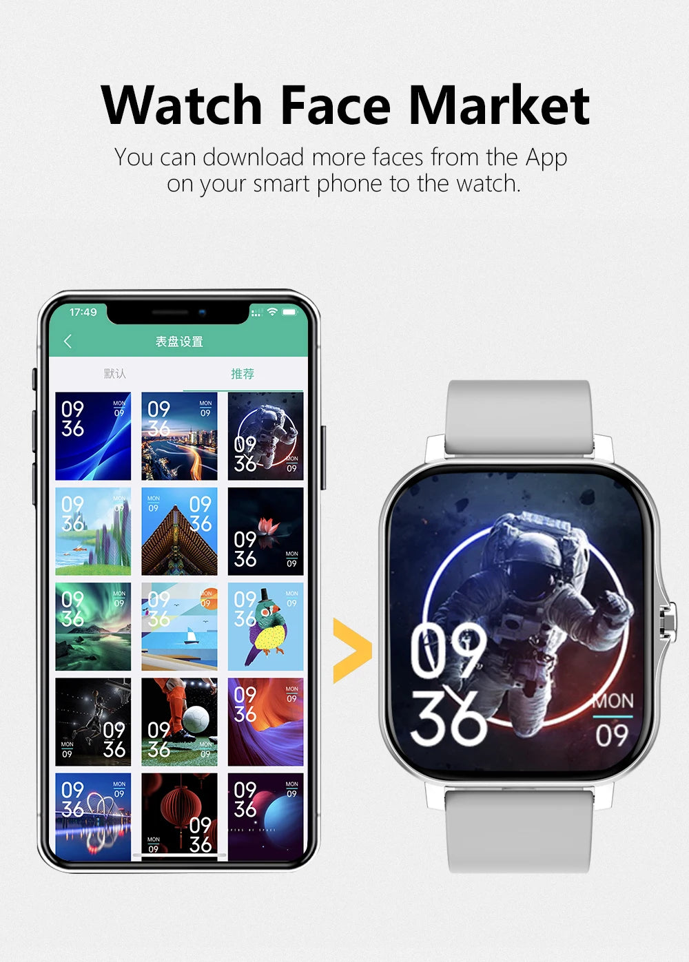 2026 New Multifunctional Smart Watch Men & Women Bluetooth Connected Phone Music Fitness Sports Bracelet Sleep Monitor watch