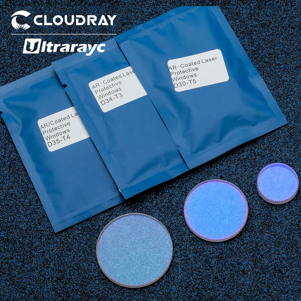 Ultrarayc Laser Protective Windows 21.5x2/30x5/37x7mm Optical Lens for Precitec Procuttor & Lightcutter& SolidCutter 0-18kW Head