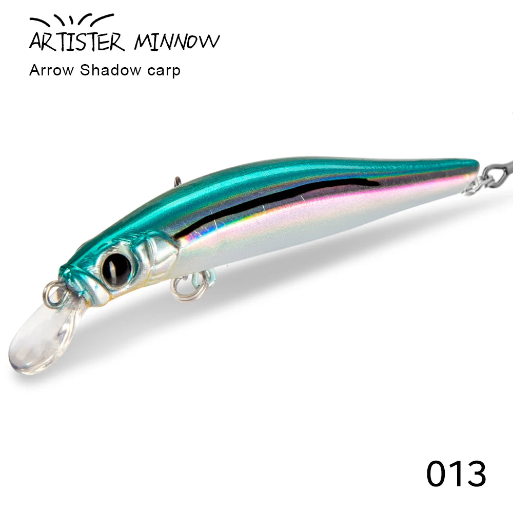 Hunthouse Trout Fishing Lure Sinking Jerkbait 70/80/105mm 7/8.5/18.5g Artist Minnow Sea Fishing Bait Twitch Hard Lure For Bass