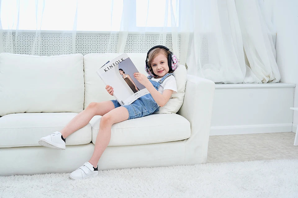 ZOHAN  Kids Ear Protection Safety Ear Muffs  Noise Reduction Ear Protection Defenders Hearing Protectors for Toddlers Children