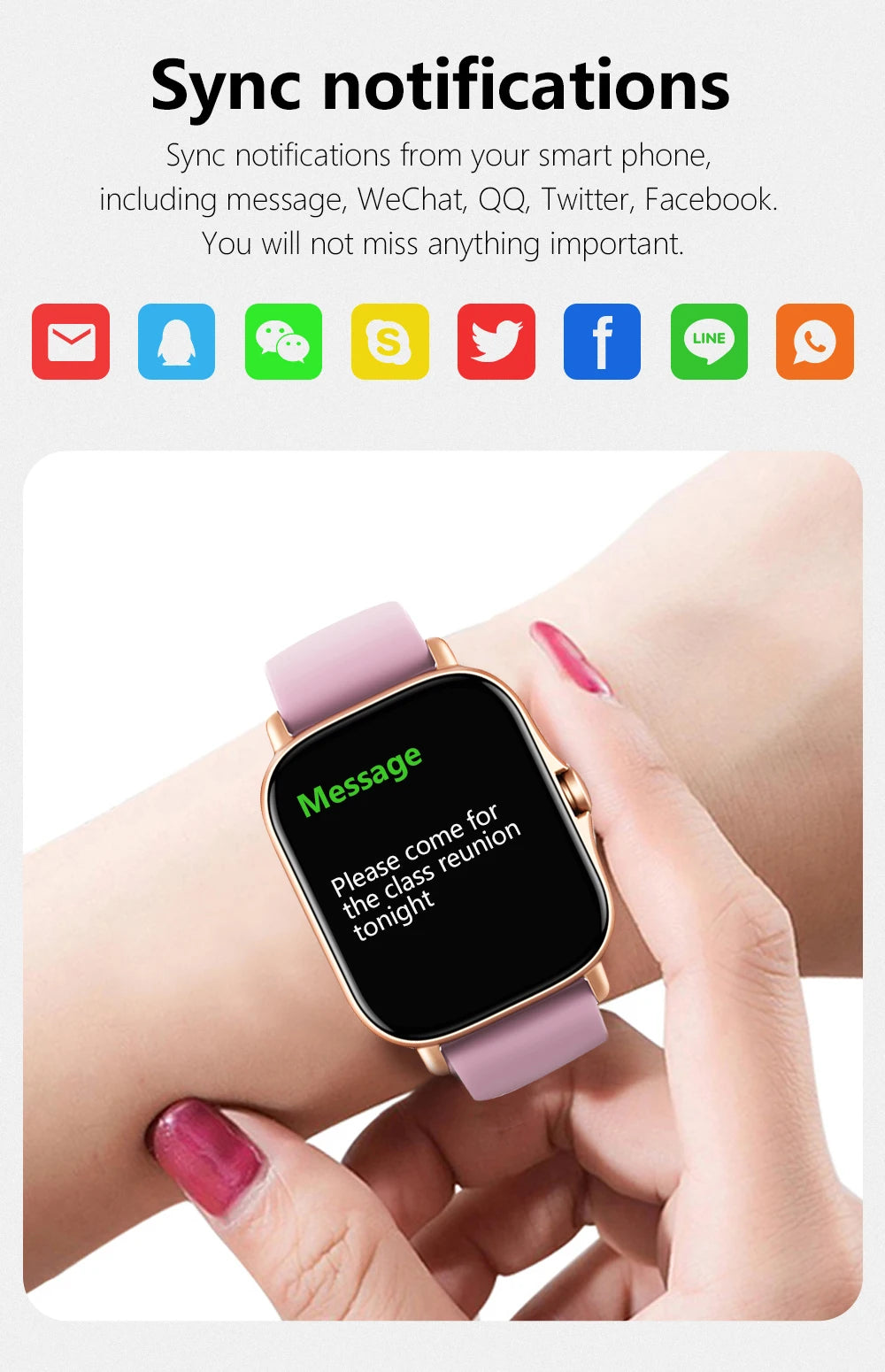 2026 New Multifunctional Smart Watch Men & Women Bluetooth Connected Phone Music Fitness Sports Bracelet Sleep Monitor watch