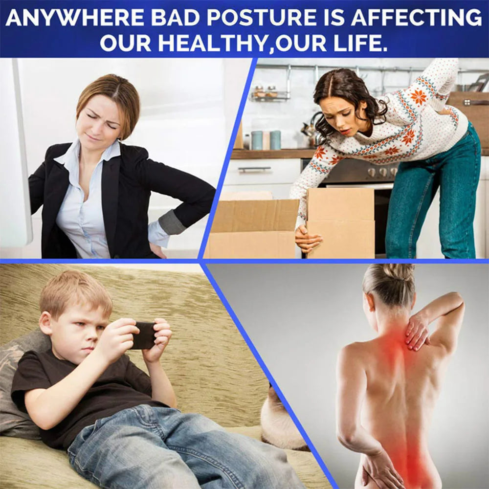 Adjustable Back Shoulder Posture Corrector Belt Clavicle Spine Support Reshape Your Body Home Office Sport Upper Back Neck Brace
