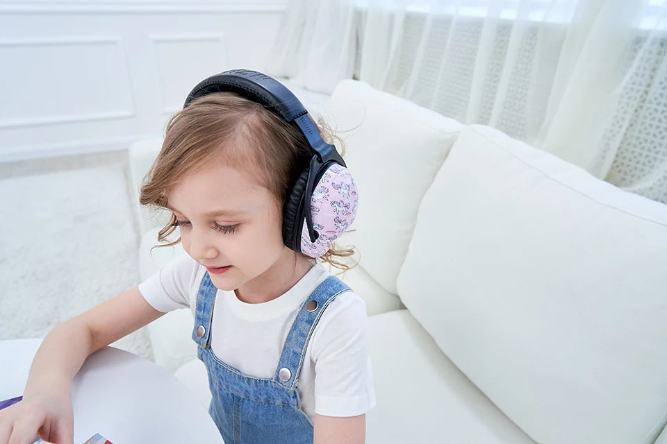 ZOHAN  Kids Ear Protection Safety Ear Muffs  Noise Reduction Ear Protection Defenders Hearing Protectors for Toddlers Children