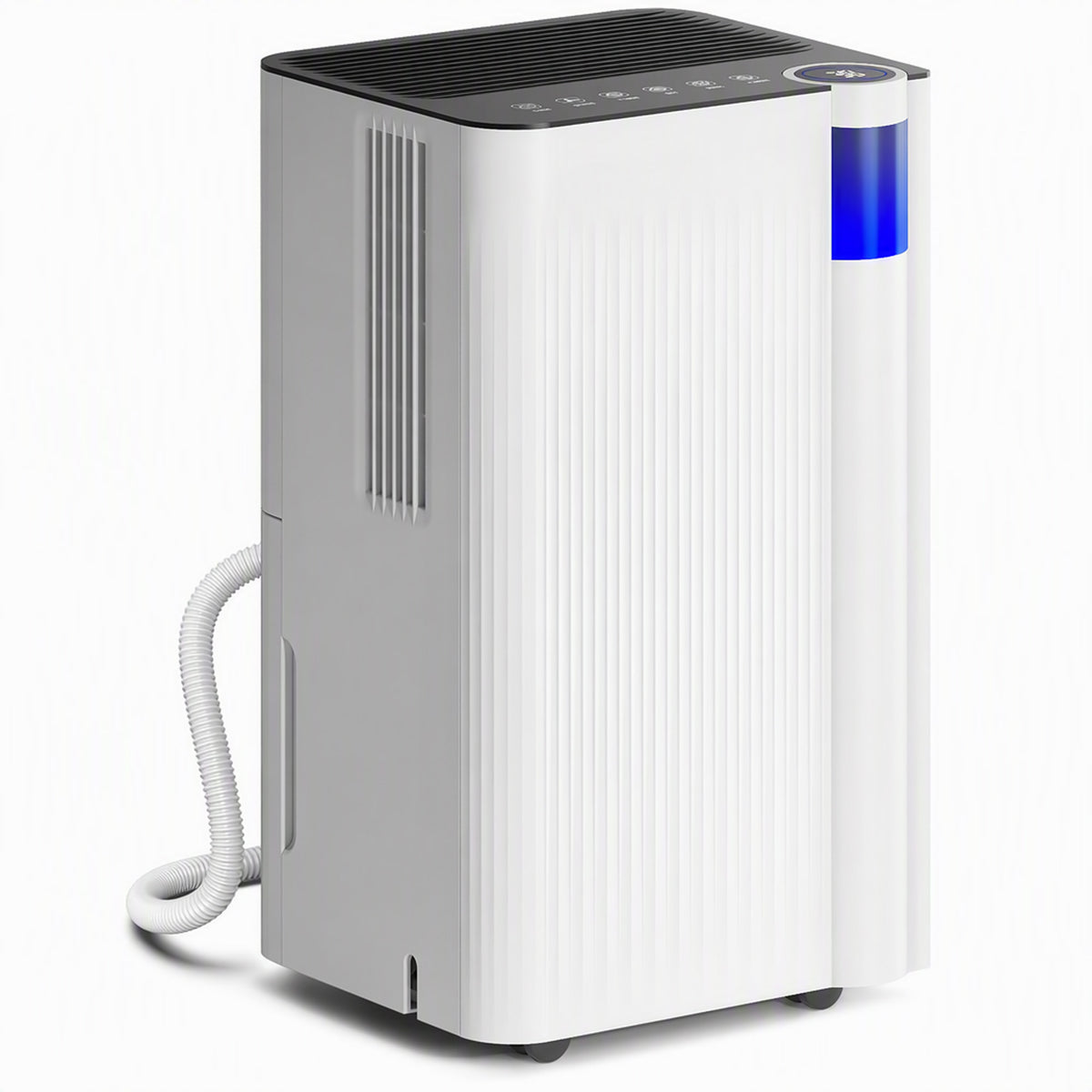 HOMCOM 12L/Day Dehumidifier, with Filter - White