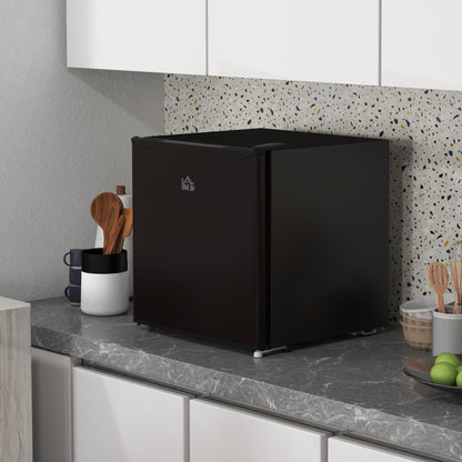 HOMCOM 35L Mini Freezer, -24℃ to -14℃ Temperature - Black