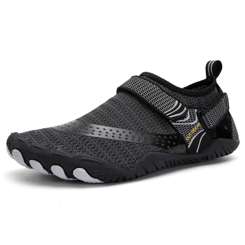 Mens Quick Drying Water Shoes Unisex Breathable Aqua Shoes Slip on Non Slip Wading Shoes Travel Water Park Pool Ladies Sneakers