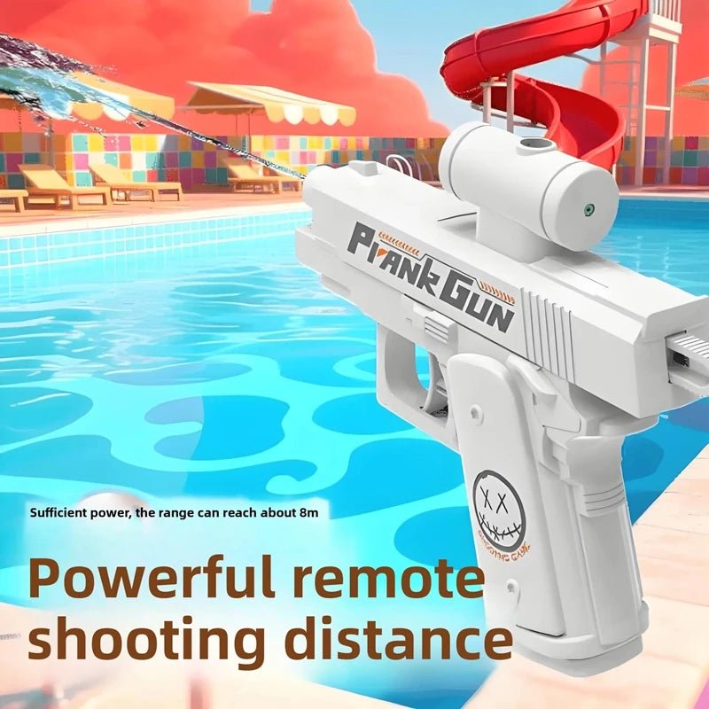 Prank Water Gun Continuous Firing Water Gun Two-way Water Gun Portable Small Pistol Outdoor Indoor Mischievous Shoot Water Guns