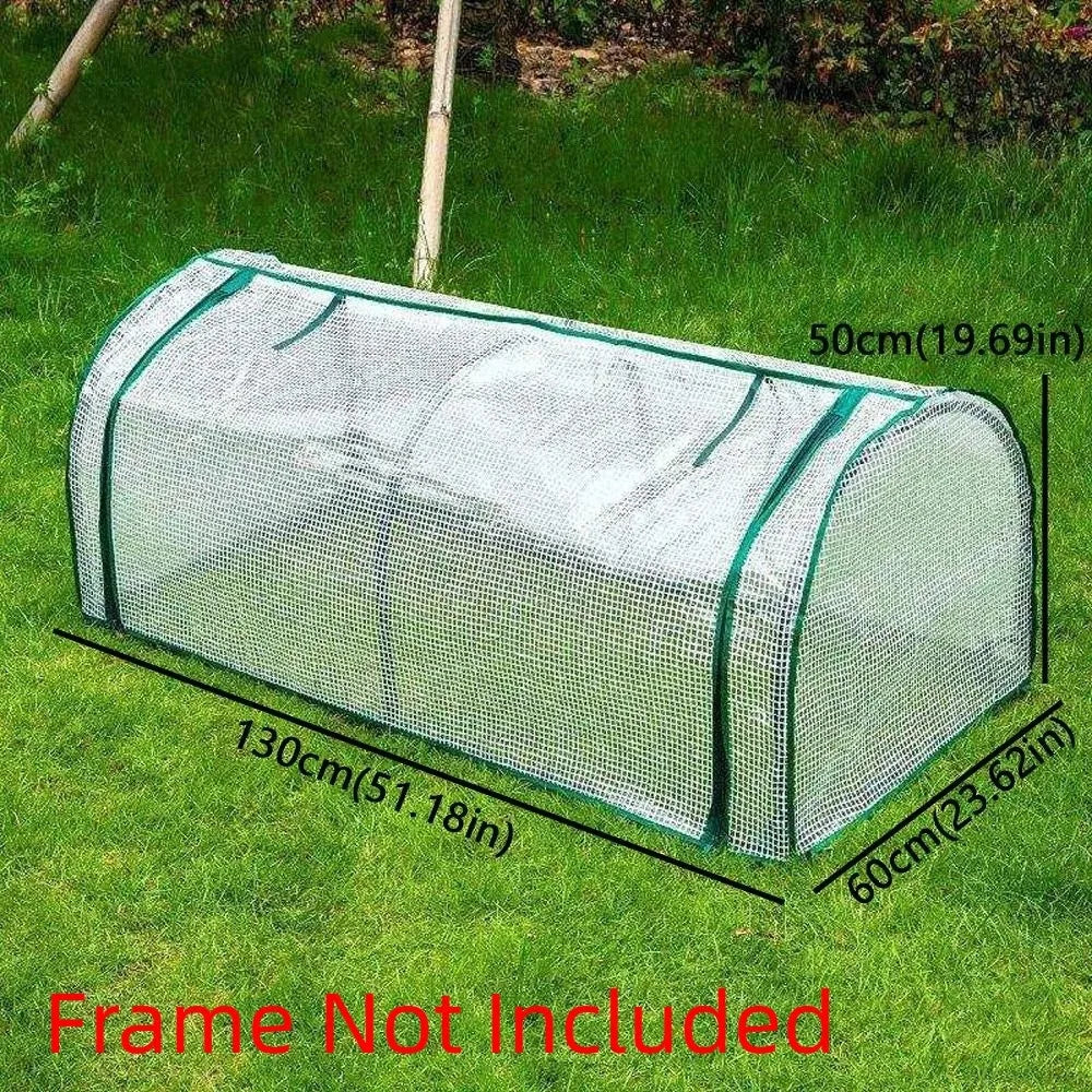 Transparent Mini Plant Greenhouse Plastic Waterproof Insulation Cover Bird-proof Efficient Protect Plant Grow Tent Backyard