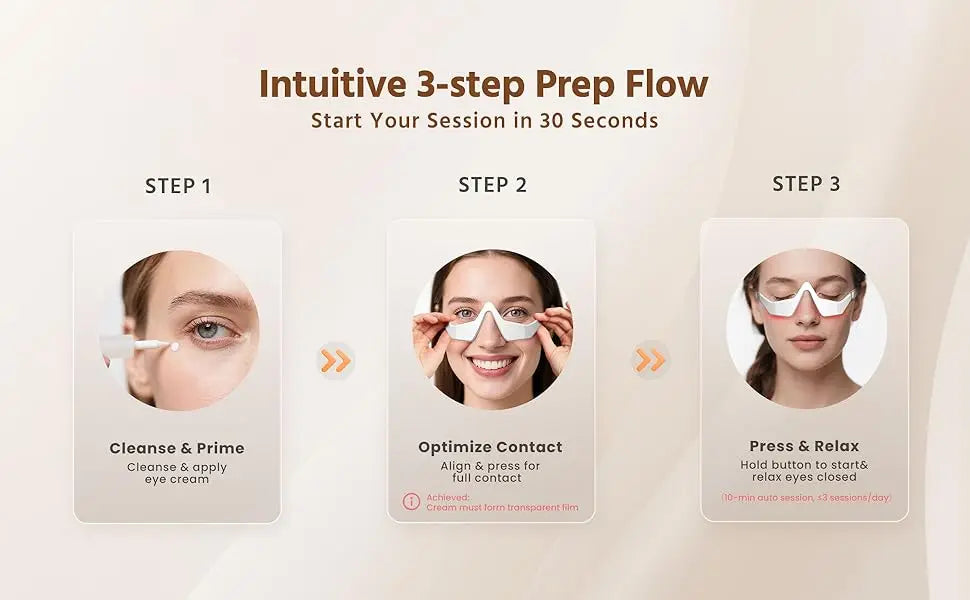 Eye Massager 3D Red Light EMS Eyes Relax Massager Fatigue Relief Lighten Dark Circles Smooth Eye Fine Line Beauty Eye CareDevice