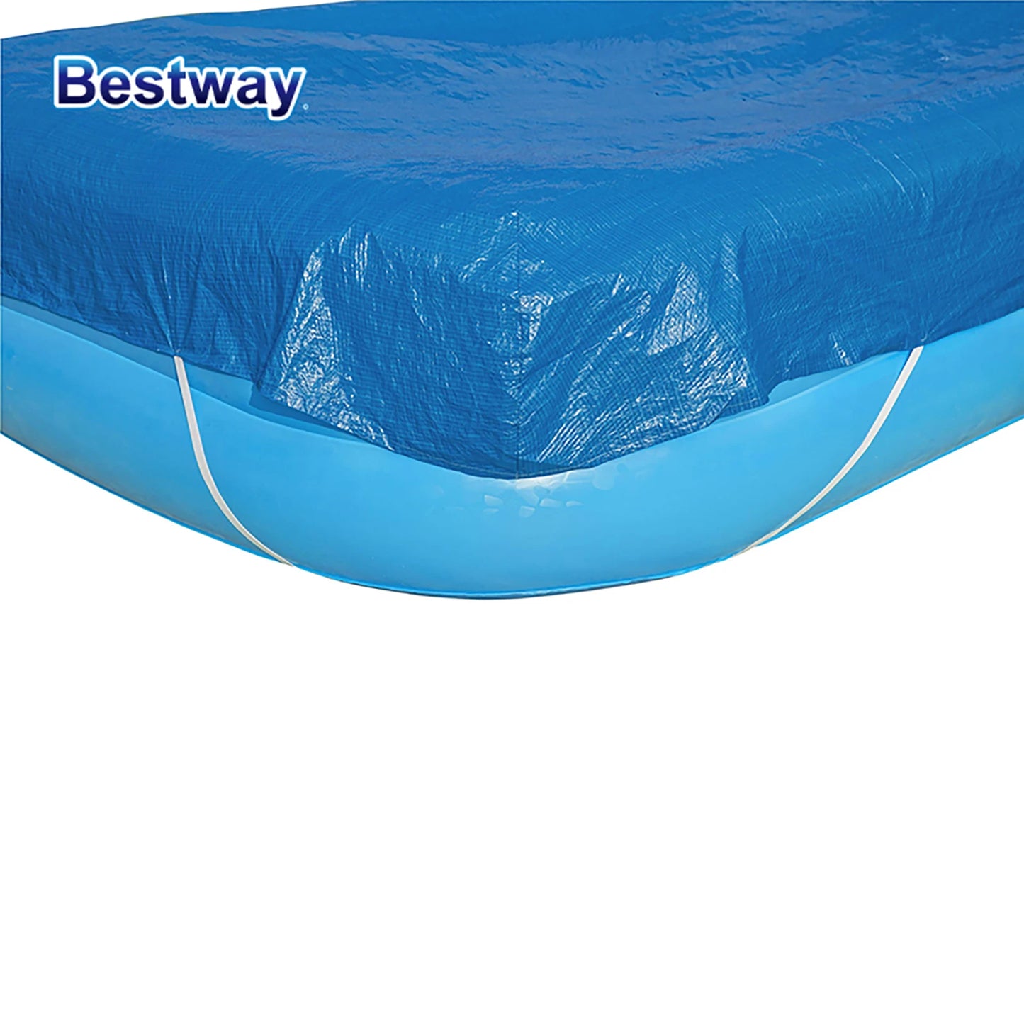 Bestway 58108 120x 72 Inch Home Pool Cover10 x 6’/3.05m x 1.83m Pool Cover for Patio PVC Inflatable Pools or Swimming Pools
