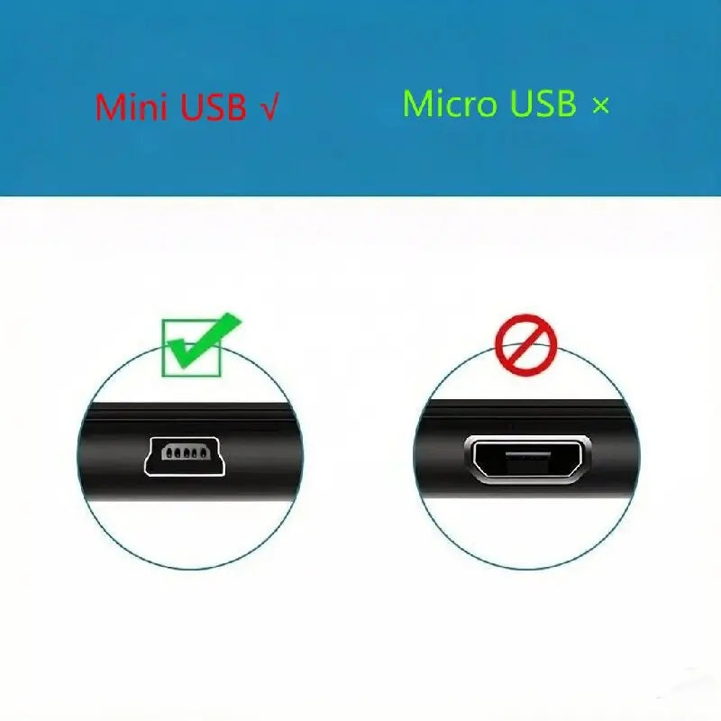 Mini USB 5Pin V3 Data Charging Cable 5P to USB T-Shaped Digital Camera Line USB Public to 5P Public Data Cable for MP3