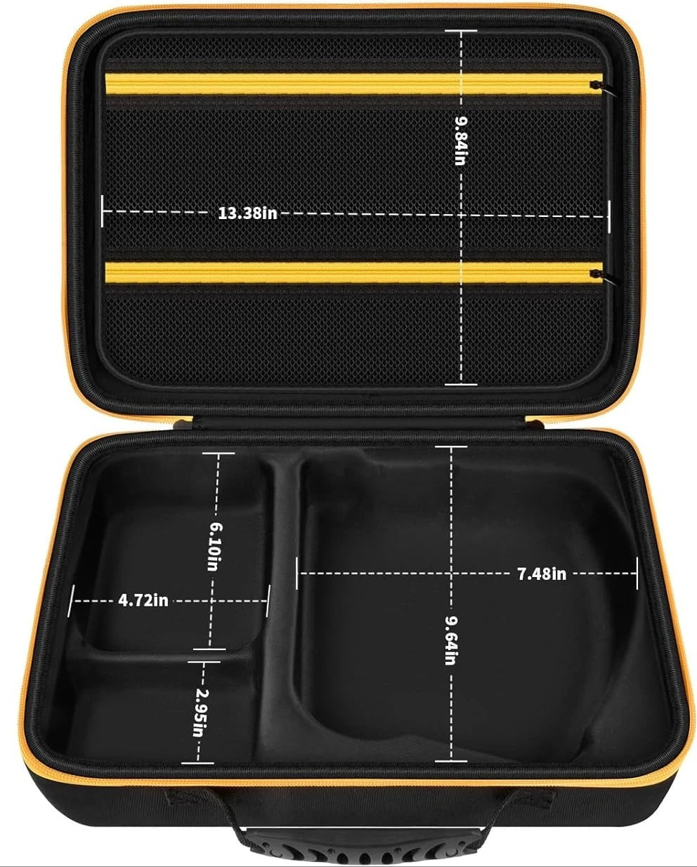 Case for DEWALT 20V MAX XR Jig Saw DCS334B, Jigsaw Power Tool Storage Bag for Skill Saw Blade, Battery and Charger Accessories